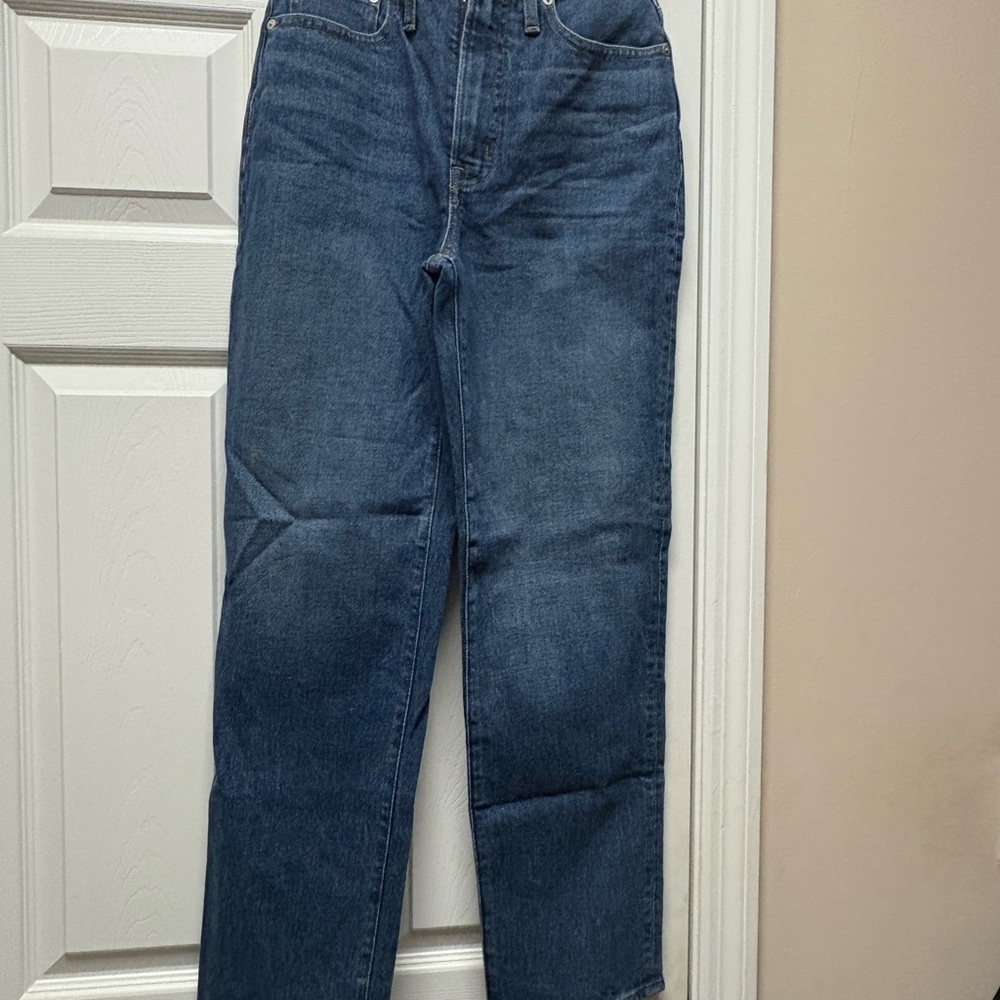 Madewell women’s perfect vintage Jean in Deep Blue